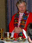 Rev Ron Ingalls presiding at Pentecost Liturgy June 4, 2006